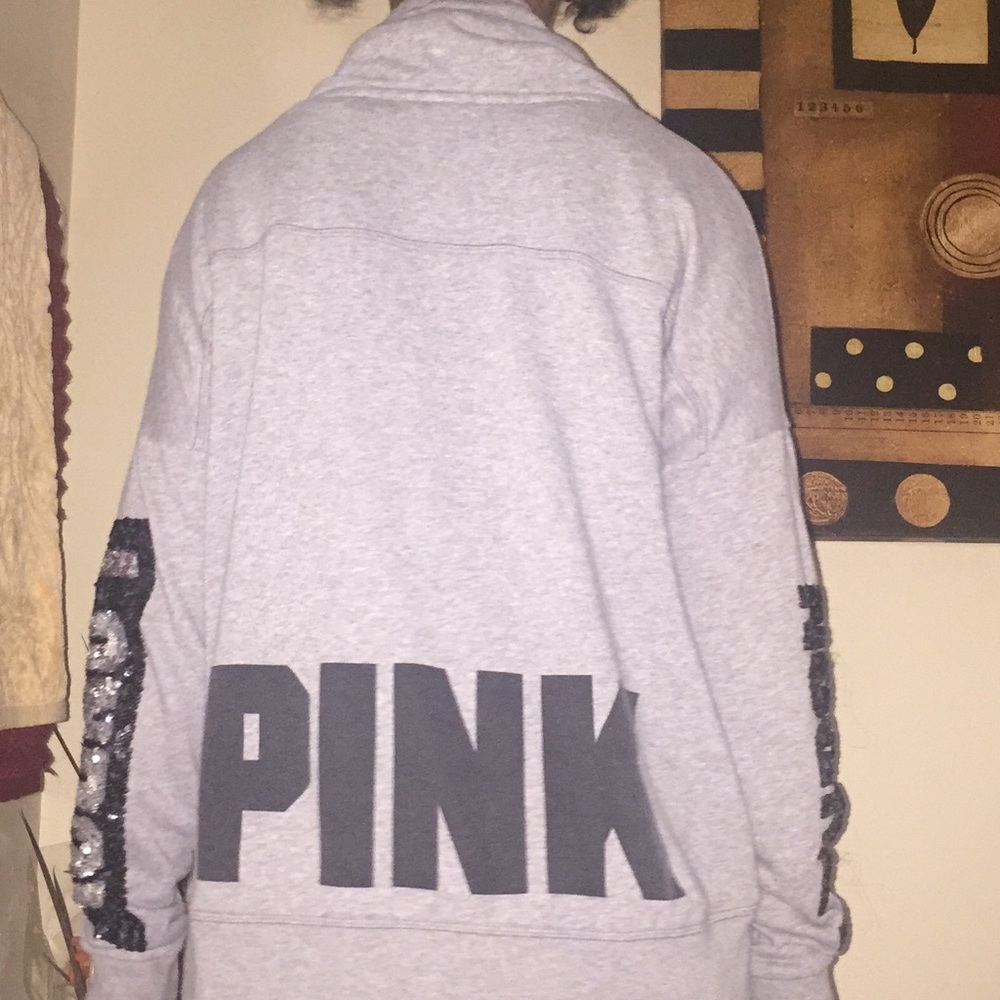 PINK turtle neck pullover - Picture 3 of 11